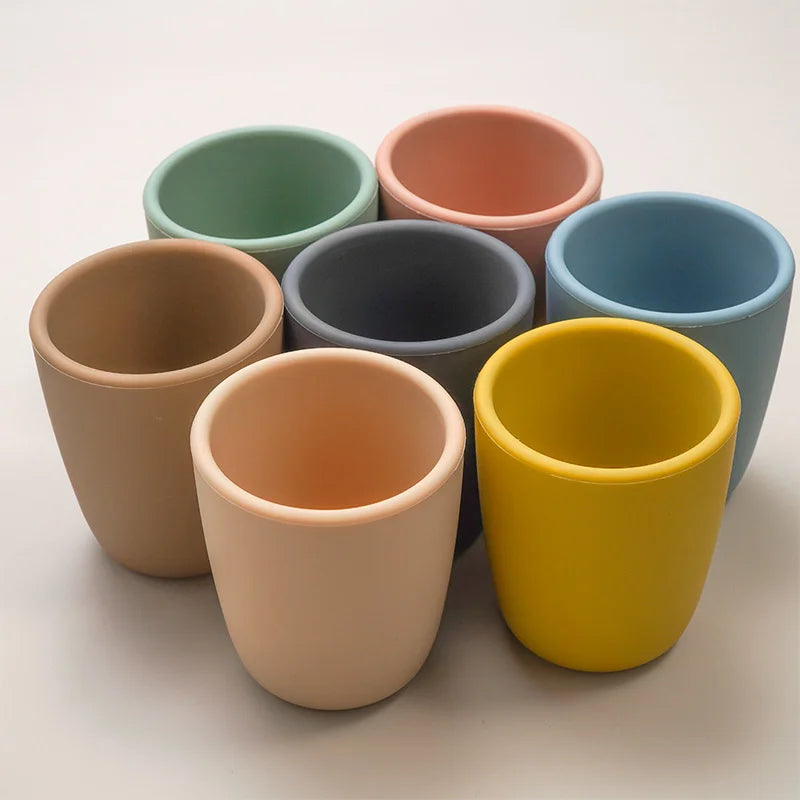 BPA Free Silicone Feeding Cup