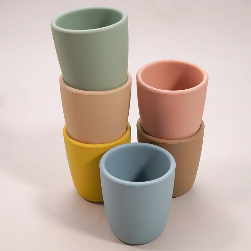 BPA Free Silicone Feeding Cup