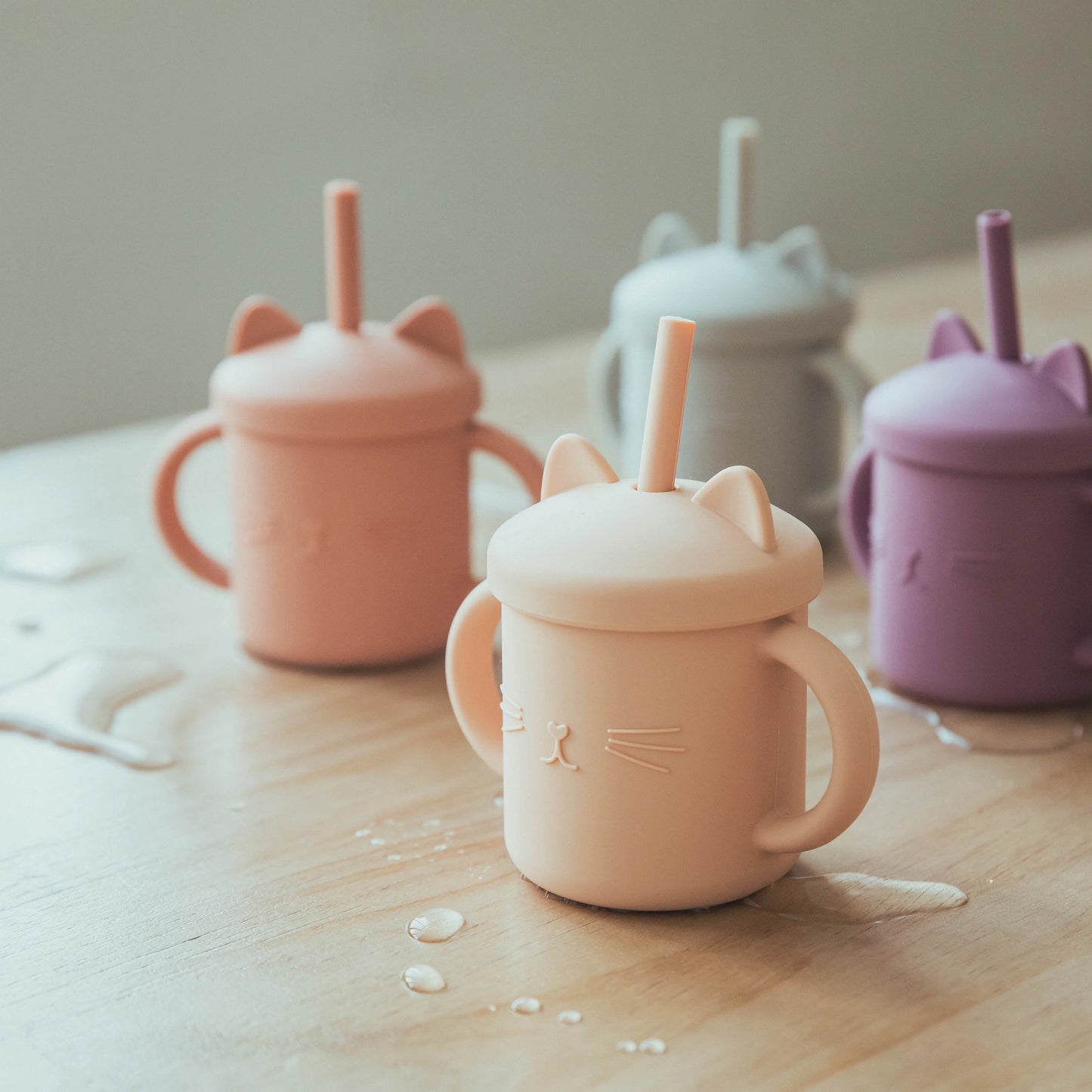 BPA Free Baby Silicone Cups