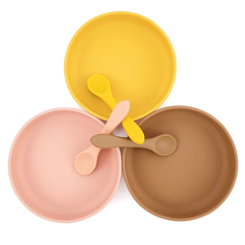 BPA Free Silicone Children's Tableware Fashionable