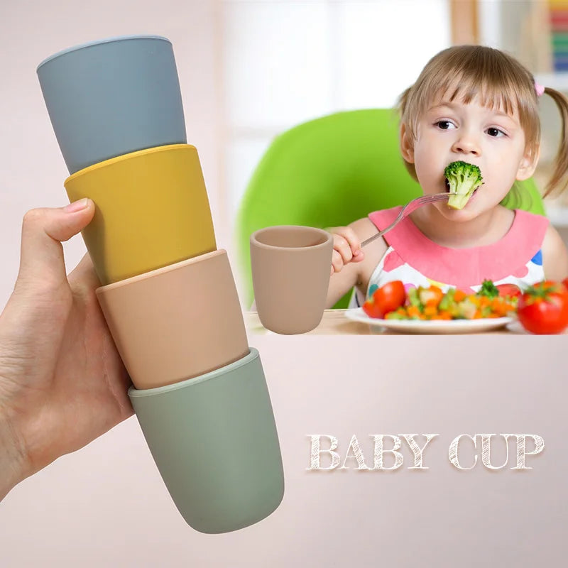 BPA Free Silicone Feeding Cup