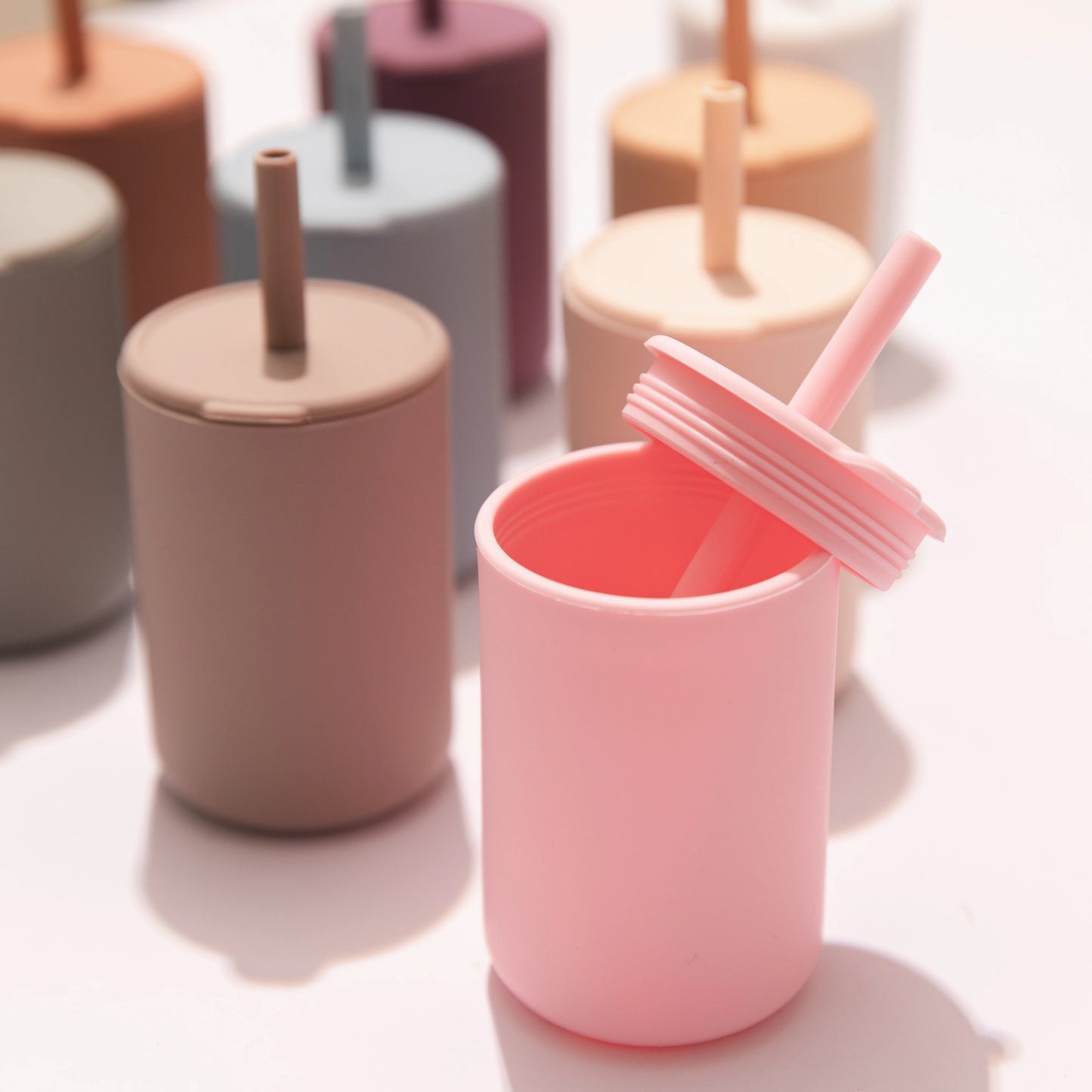 BPA Free Baby Silicone Cups
