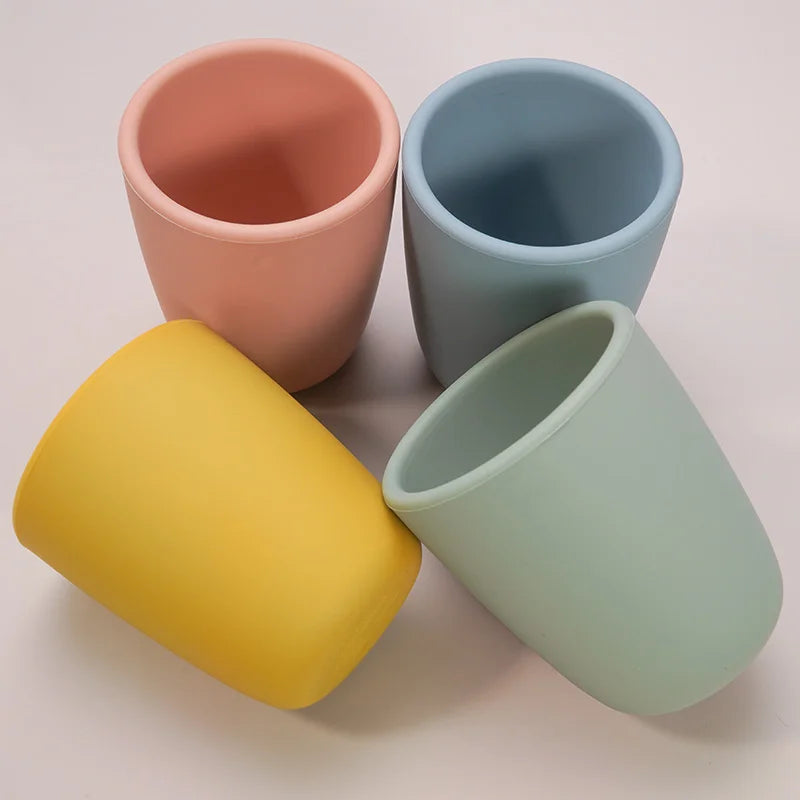 BPA Free Silicone Feeding Cup