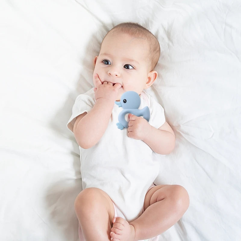 BPA Free Silicone Baby Teether