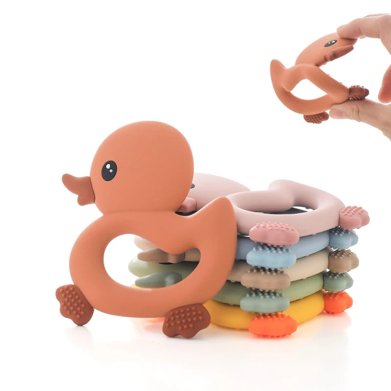 BPA Free Silicone Baby Teether