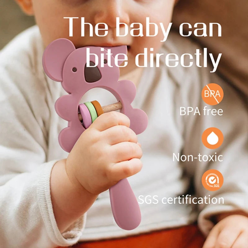 BPA Free Silicone Teether