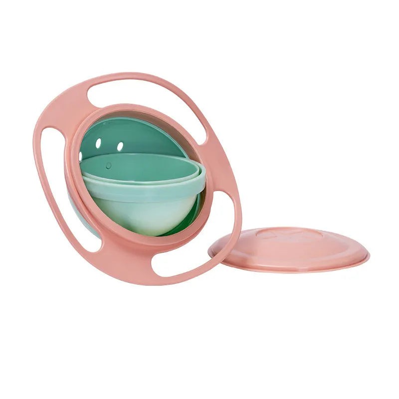 Non-Spill Gyro Bowl