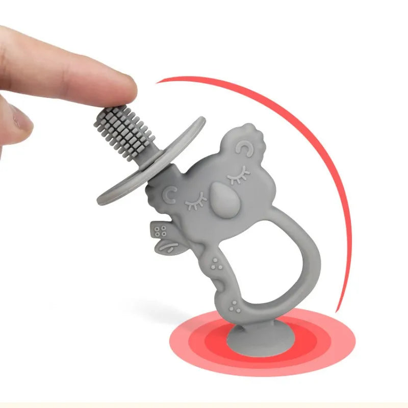 BPA Free Silicone Training Toothbrush