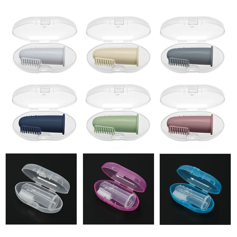 BPA Free Silicone Finger Toothbrush