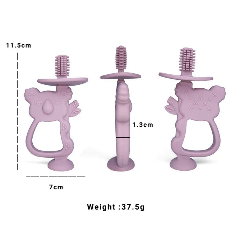 BPA Free Silicone Training Toothbrush